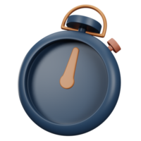 illustration de chronomètre 3d png