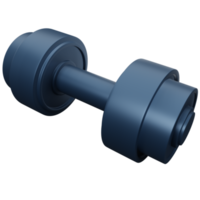 3D Dumbbell Illustration png