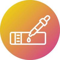 Microscope slide Vector Icon Design Illustration
