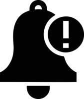 Bell notification icon symbol vector image. Illustration of the alarm alert symbol in EPS 10