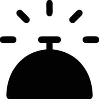 Bell notification icon symbol vector image. Illustration of the alarm alert symbol in EPS 10