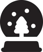 árbol icono símbolo imagen vector, ilustración de el árbol botánica en negro imagen vector