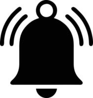 Bell notification icon symbol vector image. Illustration of the alarm alert symbol in EPS 10