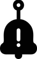 Bell notification icon symbol vector image. Illustration of the alarm alert symbol in EPS 10