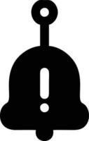 Bell notification icon symbol vector image. Illustration of the alarm alert symbol in EPS 10