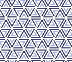 A seamless pattern with triangles vector