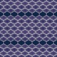 blue geometric lace pattern illustration design photo