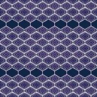 blue geometric lace pattern illustration design photo