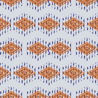 yellow geometric ethnic pattern illustration design photo