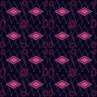 pink geometric ethnic pattern illustration design photo