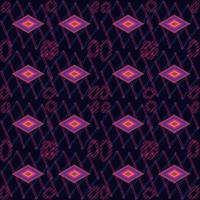 pink geometric ethnic pattern illustration design photo