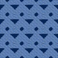 blue geometric pattern illustration design photo