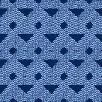 blue geometric pattern illustration design photo