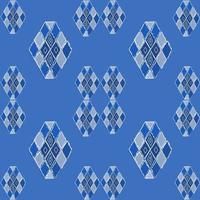 blue geometric pattern illustration design photo