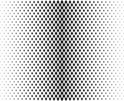Black and white gradation diamond pattern. vector