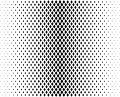 Black and white gradation diamond pattern. vector