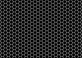 Hexagonal pattern. Snake skin and bee nest vector