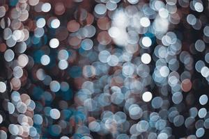 Abstract light bokeh background photo