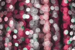 Red lights bokeh background photo