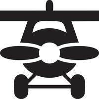 Plane icon symbol image vector, illustration of the flight aviation in black image. EPS 10 vector