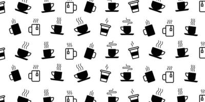 The pattern of mug background vector