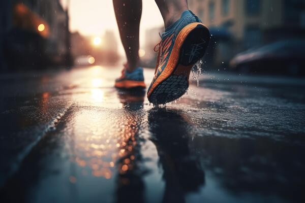 Close-up Fit Legs in Sportswear on a Blurred Background. Girls in Sneakers.  Runner Concept. Stock Photo - Image of action, legs: 101611970