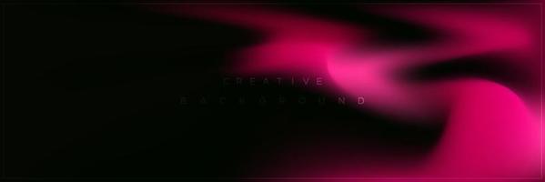 Modern abstract black purple banner gradient background design vector