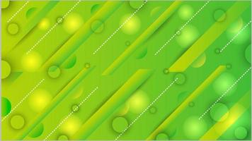 Abstract Green Background Vector Design