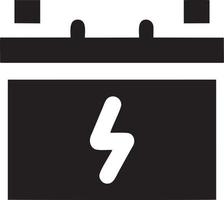 Battery energy icon symbol vector image. Illustration of the batteries charge electric icon design image. EPS 10