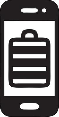 Battery energy icon symbol vector image. Illustration of the batteries charge electric icon design image. EPS 10
