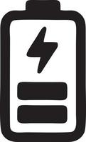 Battery energy icon symbol vector image. Illustration of the batteries charge electric icon design image. EPS 10