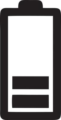 Battery energy icon symbol vector image. Illustration of the batteries charge electric icon design image. EPS 10