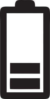 Battery energy icon symbol vector image. Illustration of the batteries charge electric icon design image. EPS 10