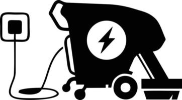 Battery energy icon symbol vector image. Illustration of the batteries charge electric icon design image. EPS 10