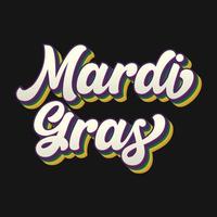 mardi gras vector camiseta diseño