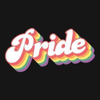 Pride Gay LGBTQ Vector T-shirt Design