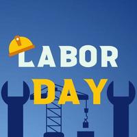 Happy Labor Day. Poster or Banner. 1 May International labour day photo