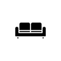 Couch icon vector