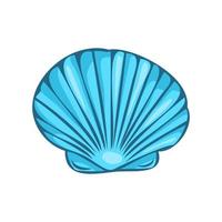 Seashells underwater icon, vector illustration.Summer concept with seashells and starfish.