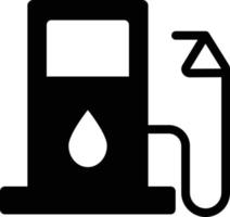 Gas pump icon vector . Fuel pump icon , gas station symbol