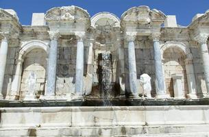 Sagalassos Ancient City Working Fountain photo