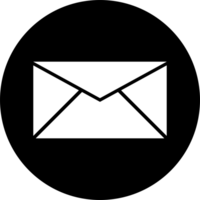 mail icoon geïsoleerd Aan transparant achtergrond, mail transparantie logo concept png