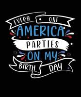 4th of July lettering t shirt design vector, Happy 4th of July t shirts design, 4th of July-Independence Day t shirt, America 4th of july t shirt design vector