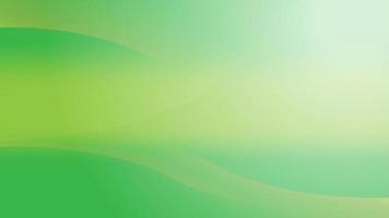 Green wave Background Vector image for spa or eco concept