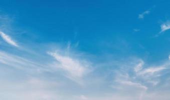 panorama blue sky with white cloud view nature photo