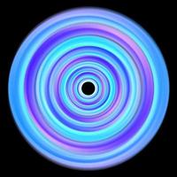 Neon radial spiral forward halo tunnel effect graphic photo
