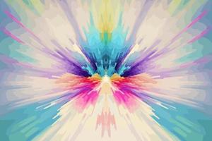 Simple ikat blur explosion powder rainbow pastel background. Abstract minimal seamless pattern graphic blurred line. Design for texture textile print art background wallpaper tile backdrop vector. vector