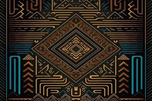 egipcio jeroglíficos étnico modelo. resumen tradicional gente antiguo tribal zigzag gráfico línea. textura textil tela étnico egipcio patrones vector. florido elegante lujo Clásico retro estilo. vector