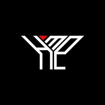 diseño creativo del logotipo de la letra hmp con gráfico vectorial, logotipo simple y moderno de hmp. vector