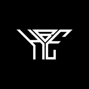 diseño creativo del logotipo de la letra hbe con gráfico vectorial, logotipo simple y moderno de hbe. vector